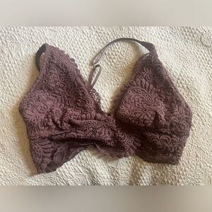 Aerie Bralette - Size Small - Purple Lace